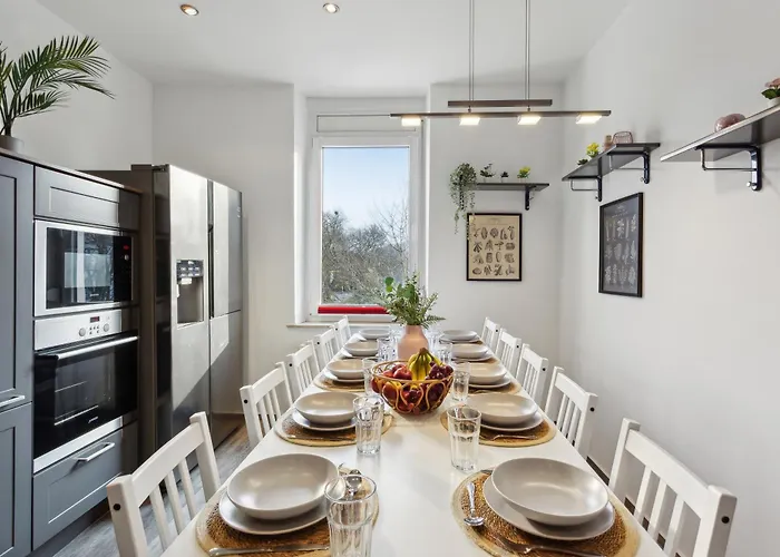 Stylish & Relaxing Penthouse ~ Workspace ~ Parking Gelsenkirchen